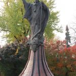 Pomnik z brązu Papieża Jana Pawła II